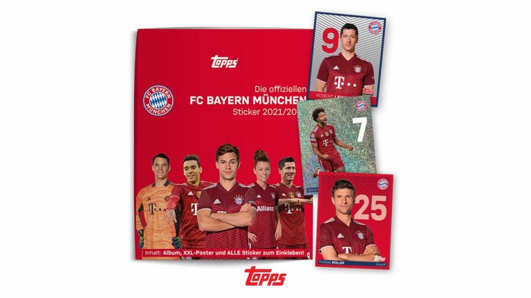 TOPPS FC Bayern München 2021/22 Sticker - Header