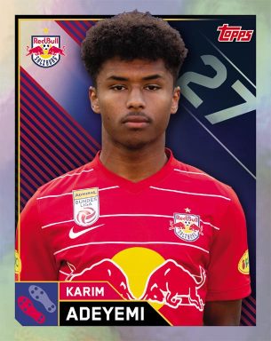 TOPPS FC Red Bull Salzburg 2021/22 Team Set - Sticker Adeyemi