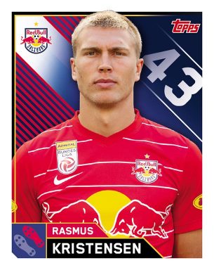 TOPPS FC Red Bull Salzburg 2021/22 Team Set - Sticker Kristensen