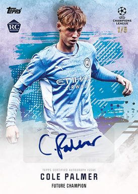 TOPPS Future Champions - Mason Mount Curated UEFA Champions League 2021/22 Soccer Cards Set - Autograph Card