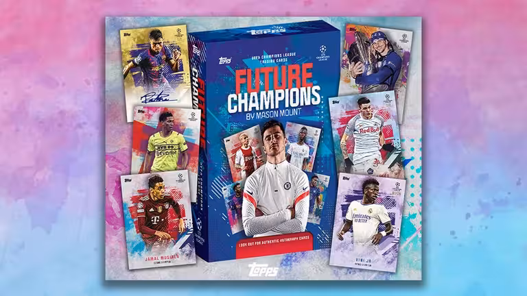 TOPPS Future Champions - Mason Mount Curated UEFA Champions League 2021/22 Soccer Cards Set - Header