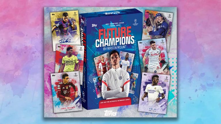 TOPPS Future Champions - Mason Mount Curated UEFA Champions League 2021/22 Soccer Cards Set - Header