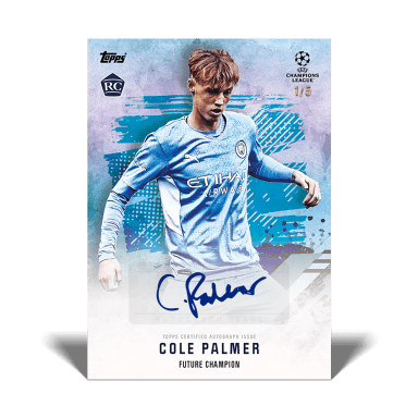 TOPPS Future Champions - Mason Mount Curated UEFA Champions League 2021/22 Soccer Cards Set - Palmer Autograph