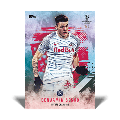 TOPPS Future Champions - Mason Mount Curated UEFA Champions League 2021/22 Soccer Cards Set - Sesko