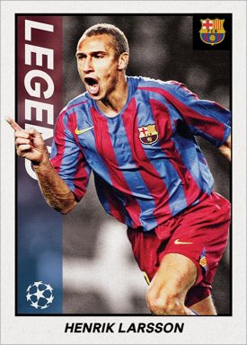 TOPPS Merlin 97 Heritage UEFA Champions League 2021/22 Soccer Cards - Legend Card