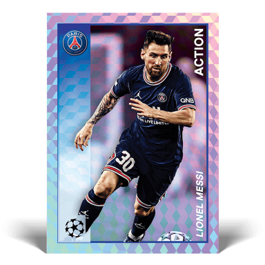 TOPPS Merlin 97 Heritage UEFA Champions League 2021/22 Soccer Cards - Messi