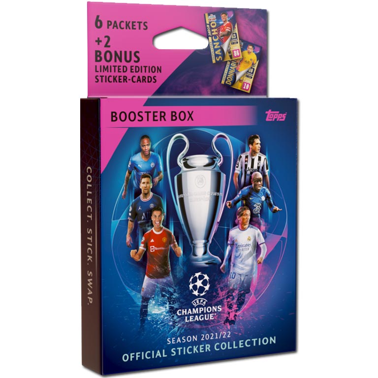 Buy 2021-22 Topps Champions League Sticker Box Online