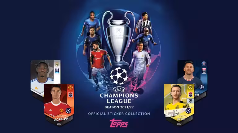 TOPPS UEFA Champions League 2021/22 Sticker - Header