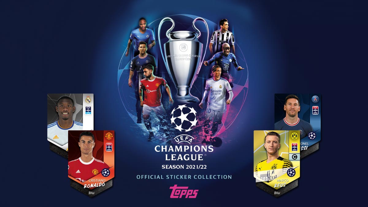 TOPPS UEFA Champions League 2021/22 Sticker - Header