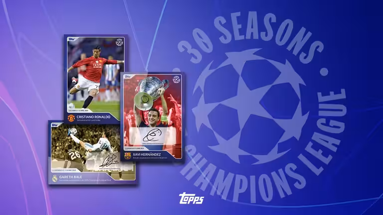 TOPPS UEFA Champions League 30 Seasons Celebrations - Header