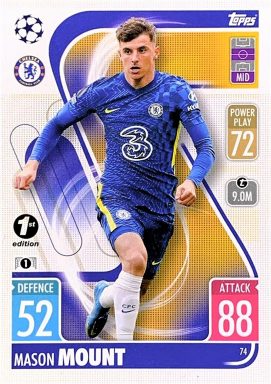 TOPPS UEFA Champions League Match Attax 2021/22 - 1st Edition Mason Mount