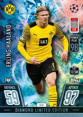 TOPPS UEFA Champions League Match Attax 2021/22 - Gemstone Limited Edition Card