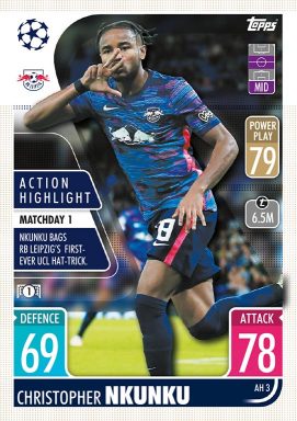 TOPPS UEFA Champions League Match Attax 2021/22 Trading Card Game - Action Highlight