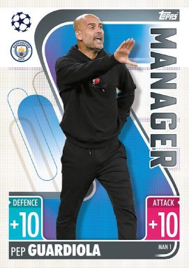 TOPPS UEFA Champions League Match Attax 2021/22 Trading Card Game - Manager