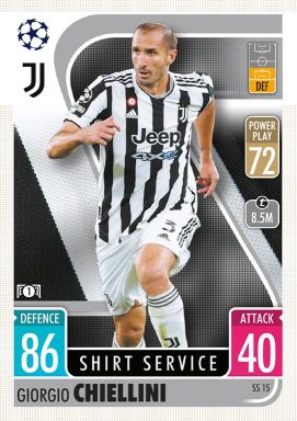 TOPPS UEFA Champions League Match Attax 2021/22 Trading Card Game - Shirt service
