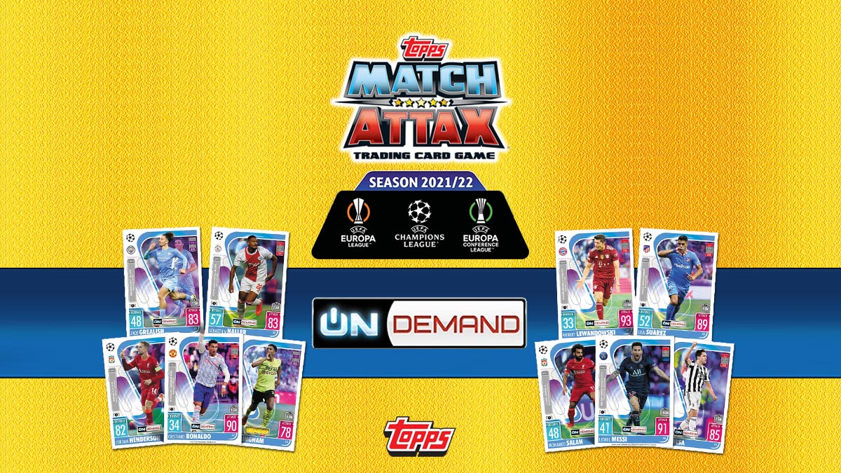 TOPPS UEFA Champions League Match Attax On-Demand 2021/22 Soccer Cards - Header