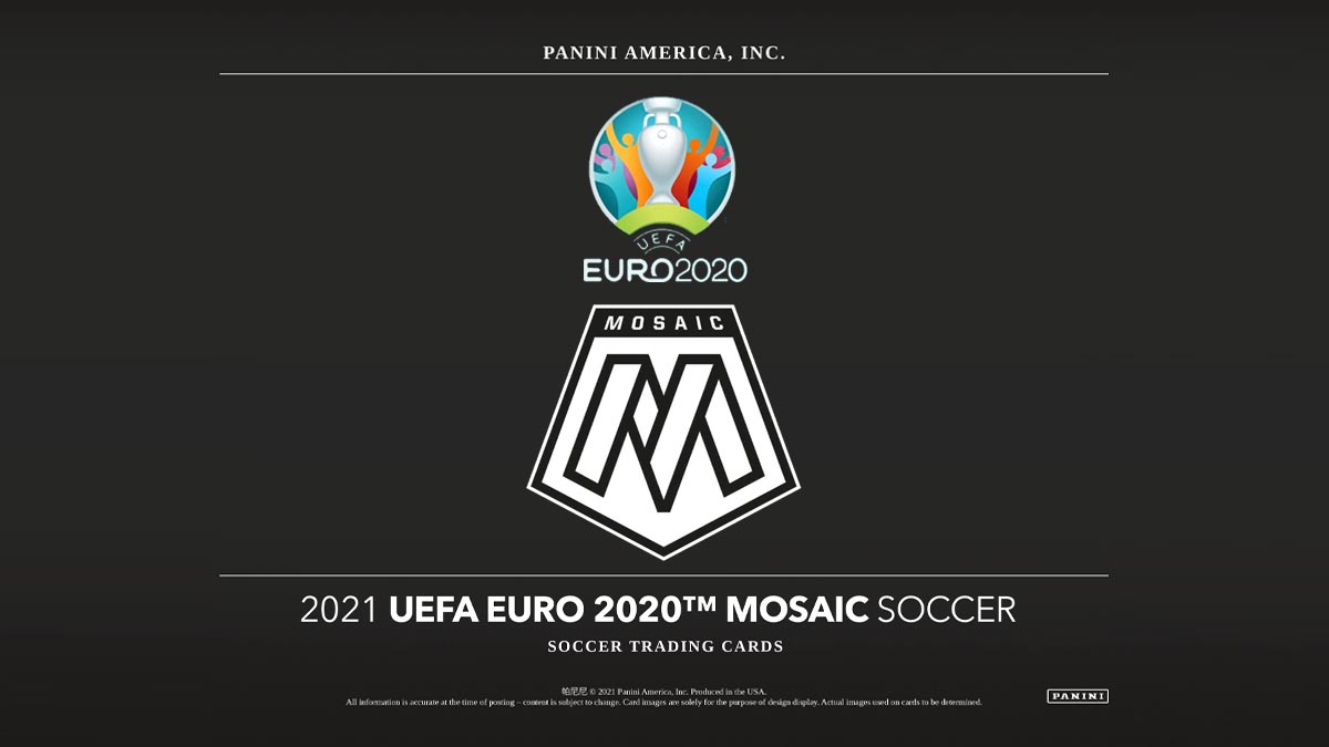 2021 PANINI Mosaic UEFA EURO 2020 Soccer Cards