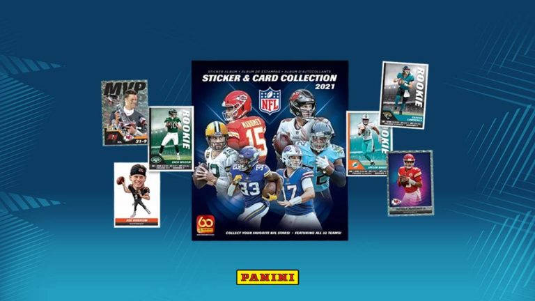 2021 PANINI NFL Sticker & Card Collection - Header
