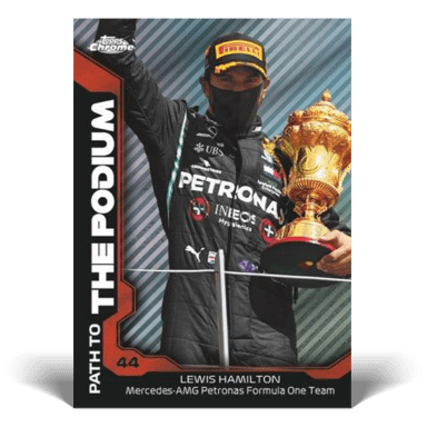2021 TOPPS Chrome Formula 1 Racing Cards - Hamilton