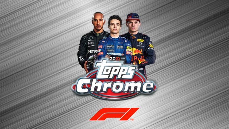 2021 TOPPS Chrome Formula 1 Racing Cards - Header