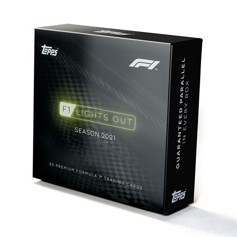 2021 TOPPS Formula 1 Lights Out Racing Cards - Box