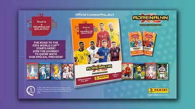 PANINI Road to FIFA World Cup Qatar 2022 Adrenalyn XL Trading Card Game - Header Preview