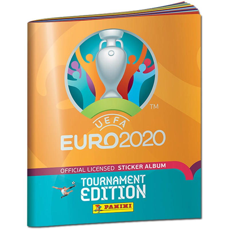 Panini EM 2020 Tournament Edition Kompletter-Stickersatz Leeralbum 
