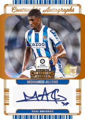 2022-23 PANINI Chronicles Soccer Cards - Contenders Autographs LaLiga