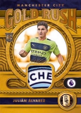 2022-23 PANINI Chronicles Soccer Cards - Gold Rush Memorablia Premier League