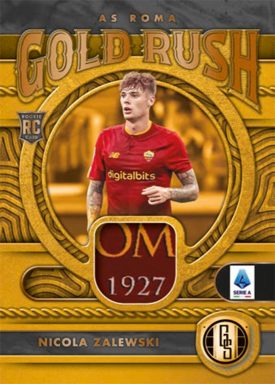 2022-23 PANINI Chronicles Soccer Cards - Gold Rush Memorablia Serie A