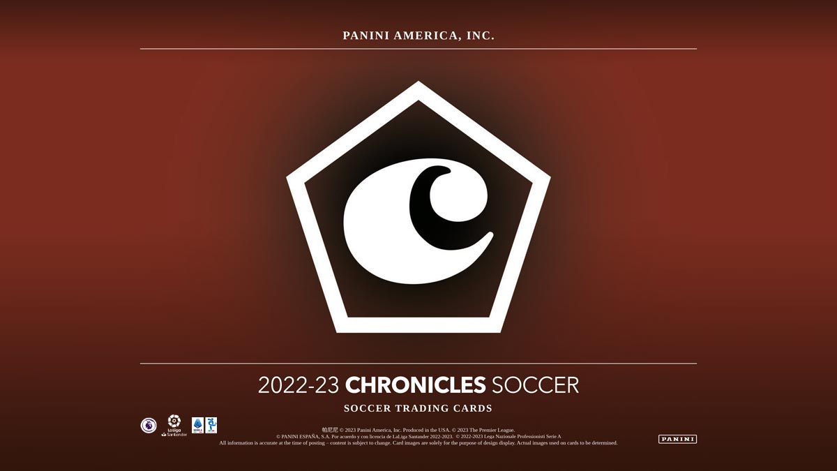 2022-23 PANINI Chronicles Soccer Cards - Header