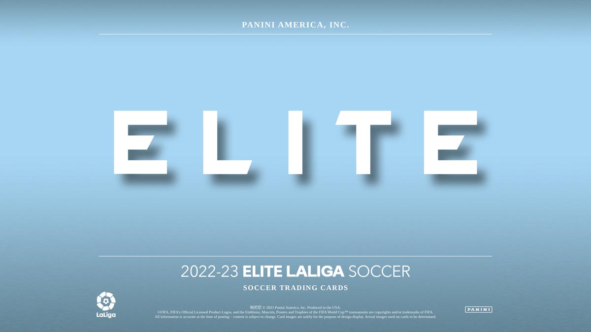 2022-23 PANINI Donruss Elite LaLiga Soccer Cards - Header