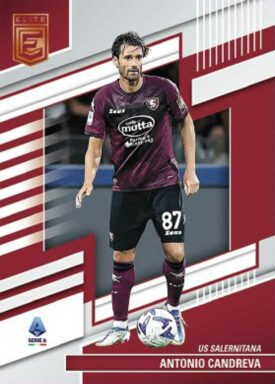 2022-23 PANINI Donruss Elite Serie A Soccer Cards - Base Card Antonio Candreva