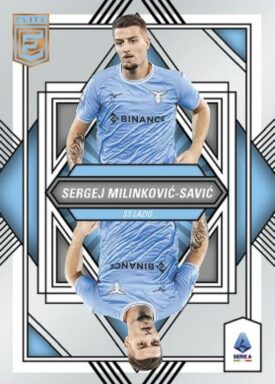 2022-23 PANINI Donruss Elite Serie A Soccer Cards - Elite Deck Insert Sergej Milinkovic-Savic