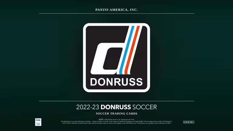 2022-23 PANINI Donruss Soccer Cards - Header