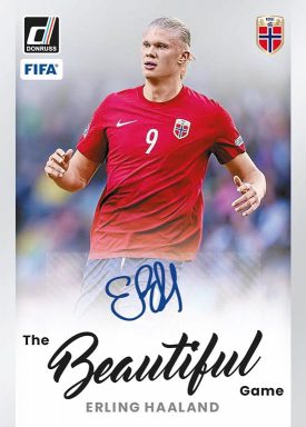 2022-23 PANINI Donruss Soccer Cards - The Beautiful Game Autograph Card