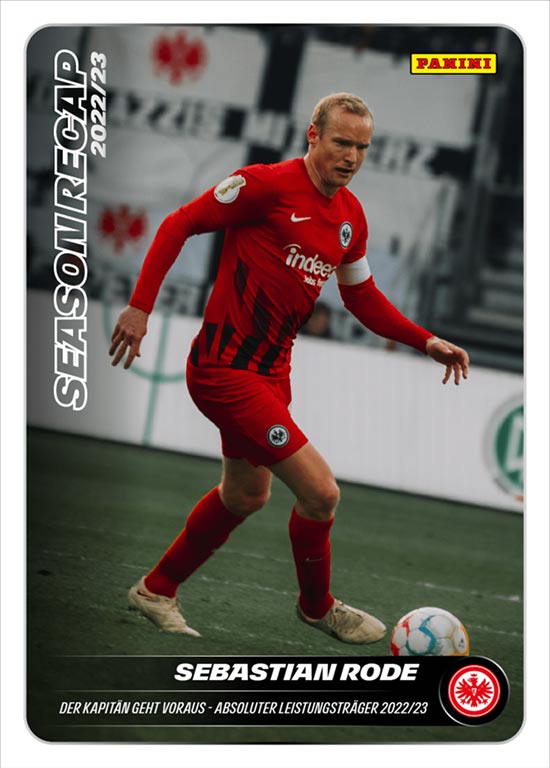 2022-23 PANINI Eintracht Frankfurt Season Recap Soccer - Card 05