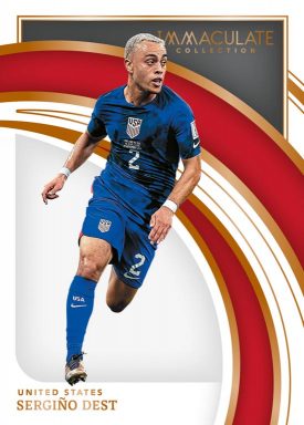 2022-23 PANINI Immaculate Collection Soccer Cards - Base Card Dest