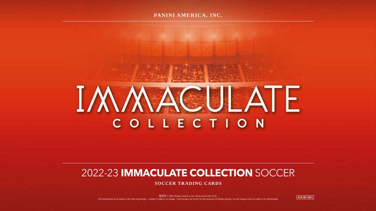 2022-23 PANINI Immaculate Collection Soccer Cards - Header