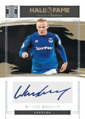 2022-23 PANINI Impeccable Premier League Soccer Cards - Hall of Fame Autograph Rooney