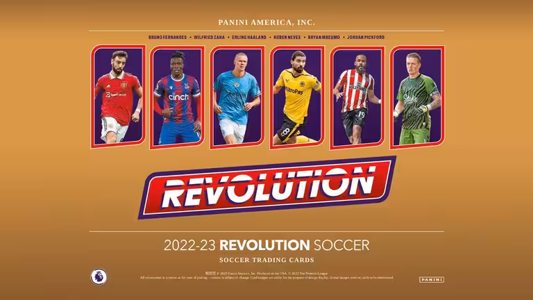 2022-23 PANINI Revolution Premier League Soccer Cards - Header