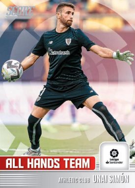 2022-23 PANINI Score LaLiga Soccer Cards - All Hands Team Insert Simón