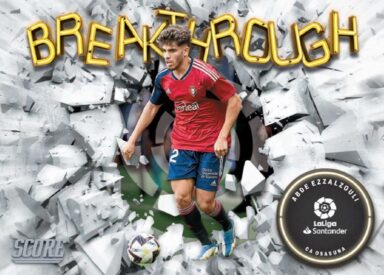 2022-23 PANINI Score LaLiga Soccer Cards - Breakthrough Insert Ezzalzouli