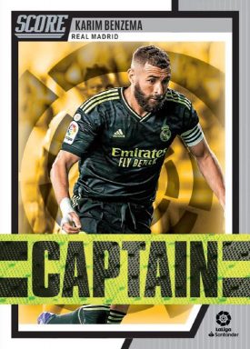 2022-23 PANINI Score LaLiga Soccer Cards - Captain Insert Benzema