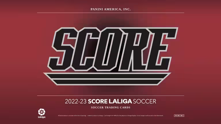 2022-23 PANINI Score LaLiga Soccer Cards - Header