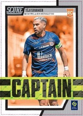 2022-23 PANINI Score Ligue 1 Soccer Cards - Captain Insert Savanier
