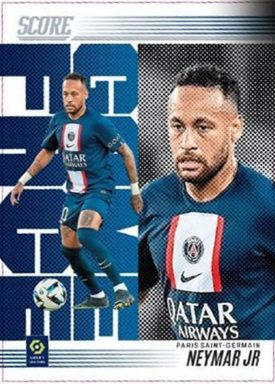 2022-23 PANINI Score Ligue 1 Soccer Cards - Game Face Insert Neymar Jr