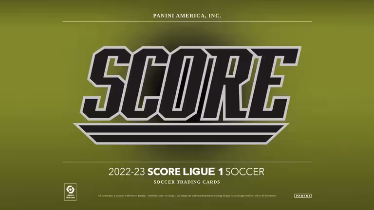2022-23 PANINI Score Ligue 1 Soccer Cards - Header