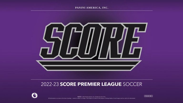 2022-23 PANINI Score Premier League Soccer - Header