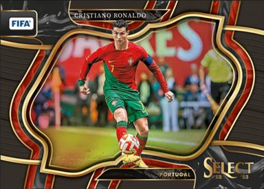 2022-23 PANINI Select FIFA Soccer Cards - Base Card Field Level Parallel Ronaldo